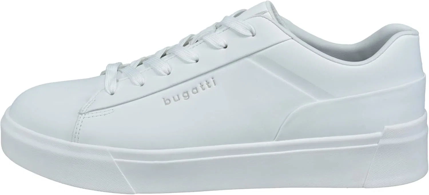 Мужские деловые туфли Bugatti, мужские туфли на шнуровке, White 2000 — фото 2