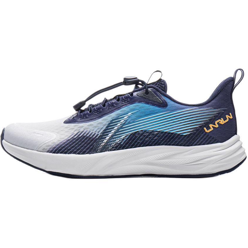 

LINING YOUNG Детские кроссовки Feiyun 2 V3 Rebound Low Top, стандартные белые, синие, темно-синие