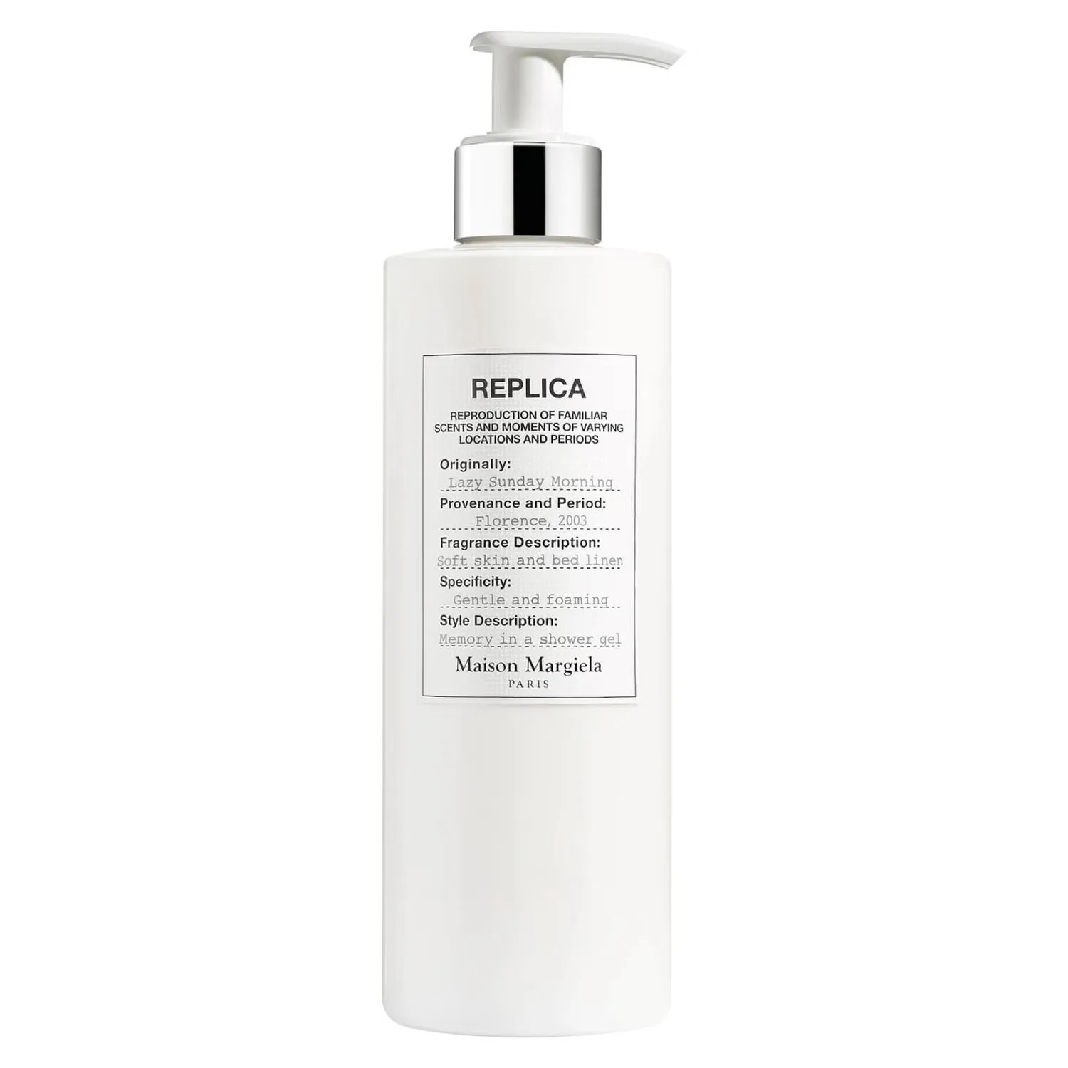 

Гель для душа Replica Lazy Sunday Morning 400 мл Maison Margiela