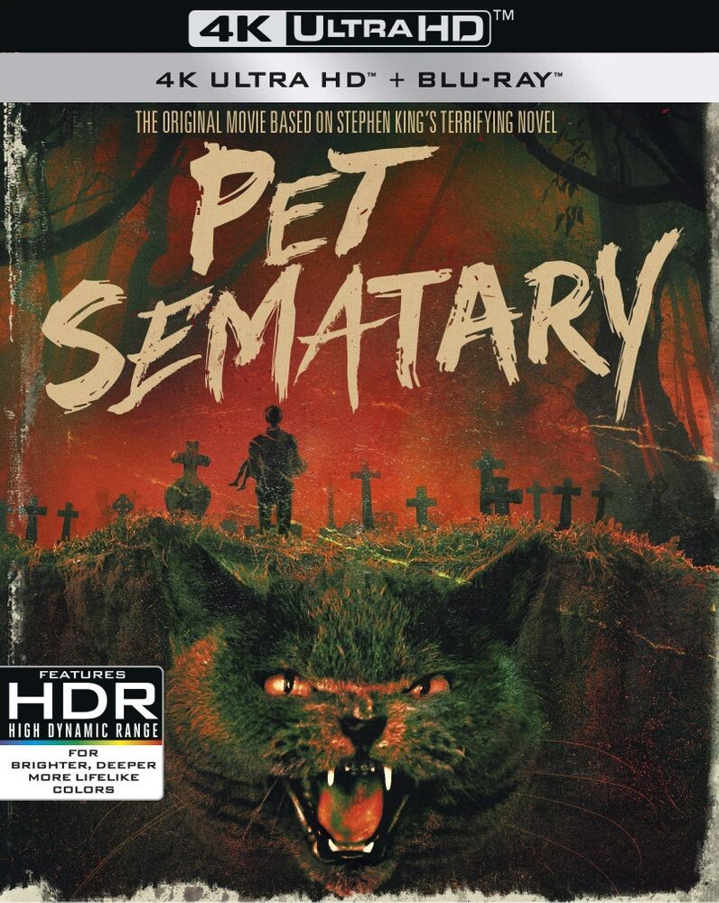 

Диск Blu-ray Pet Sematary [1989] (4K UHD)