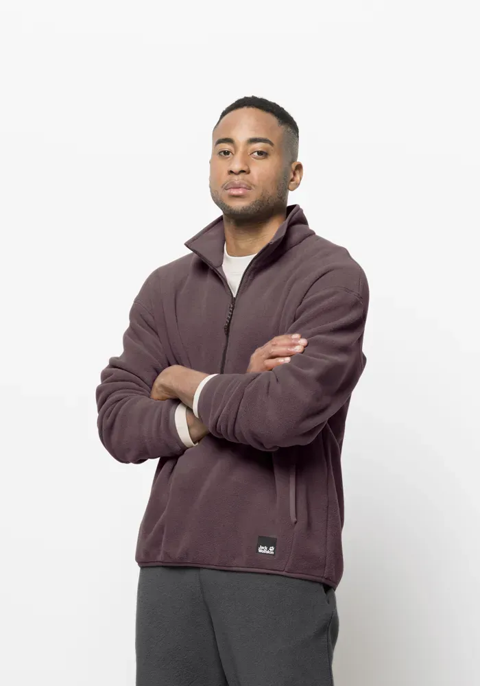 

Свитер с круглым вырезом Jack Wolfskin "OSLOER HALFZIP M", цвет Winter-Grape
