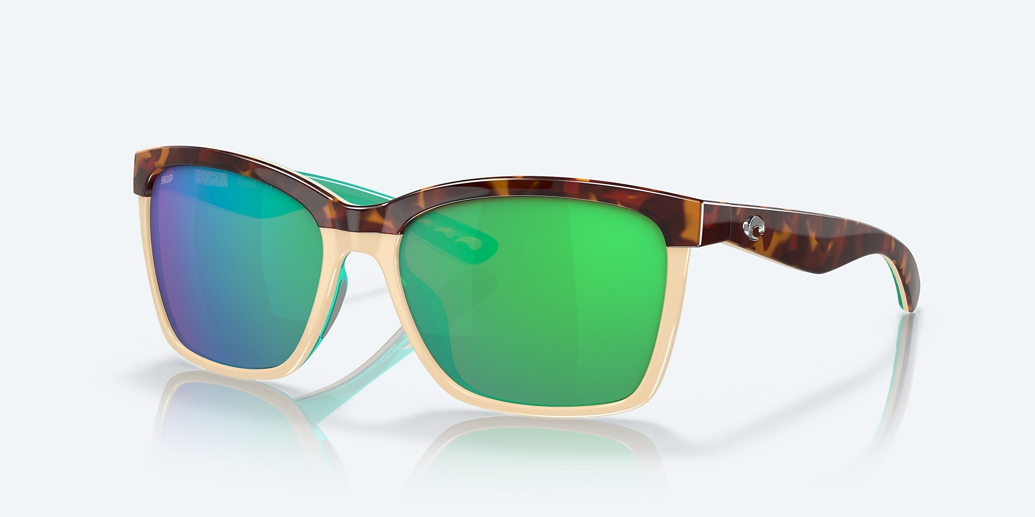 

Costa del Mar женские солнцезащитные очки 55 мм блестящие черепаховые, цвет shiny tortoise