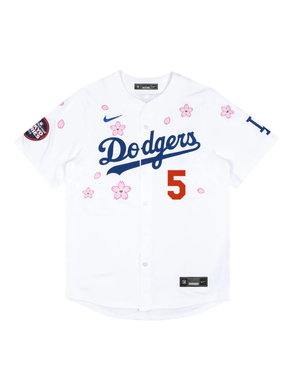 

Топ 2025 World Tour Tokyo Series Dodgers Freeman из коллаборации с MLB Takashi Murakami, белый