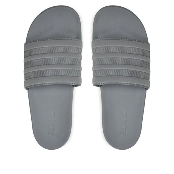 

Тапочки adilette комфорт слайды Adidas, серый