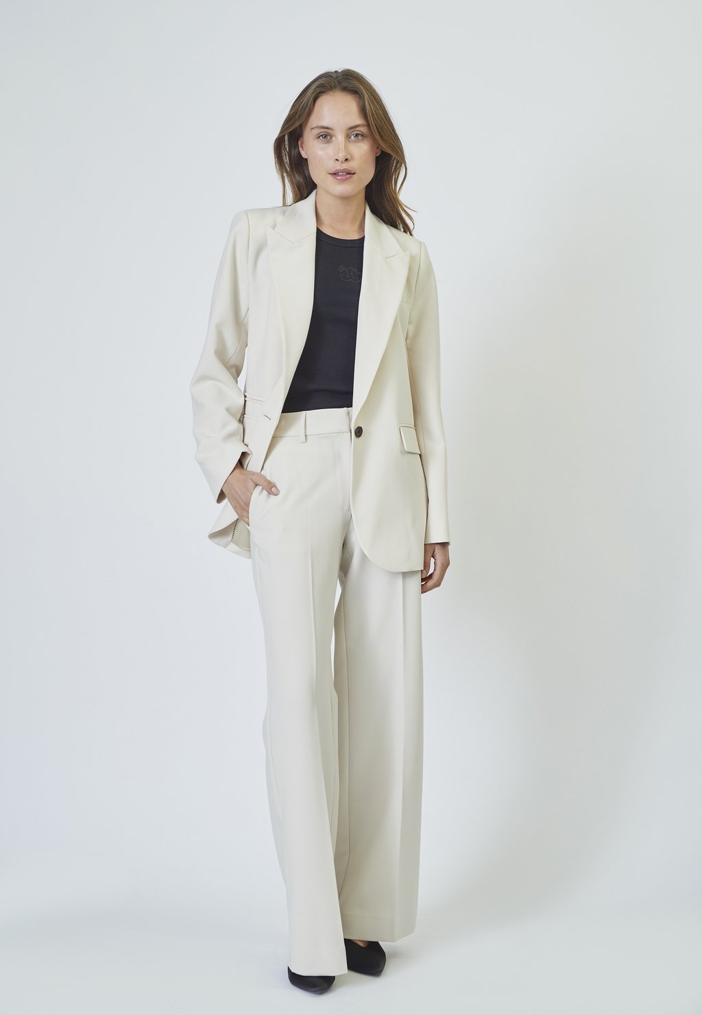 

Брюки VOLACC WIDE PANT Co'couture, светло-серый
