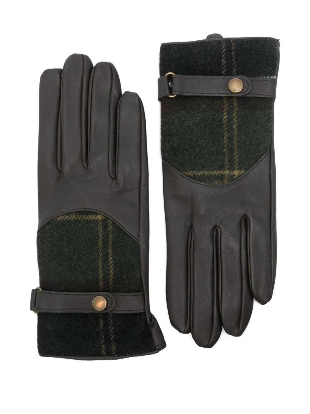 

Перчатки в тартан Dee Barbour, коричневый