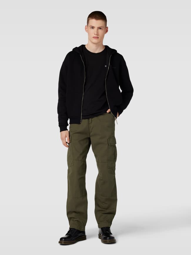 

Брюки-карго простого дизайна Carhartt Work In Progress, темно-зеленый