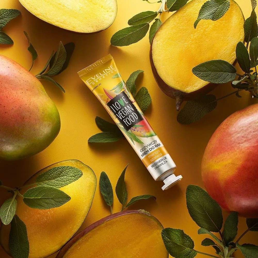 Питательный крем для рук Eveline Cosmetics I Love Vegan Food Mango & Sage, 50 мл Eveline Cosmetics — фото 2