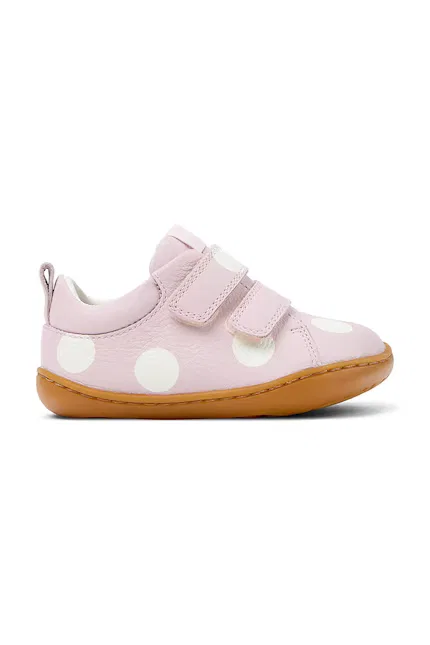 Полуботинки детские кожаные Peu Cami TWS Camper, розовый