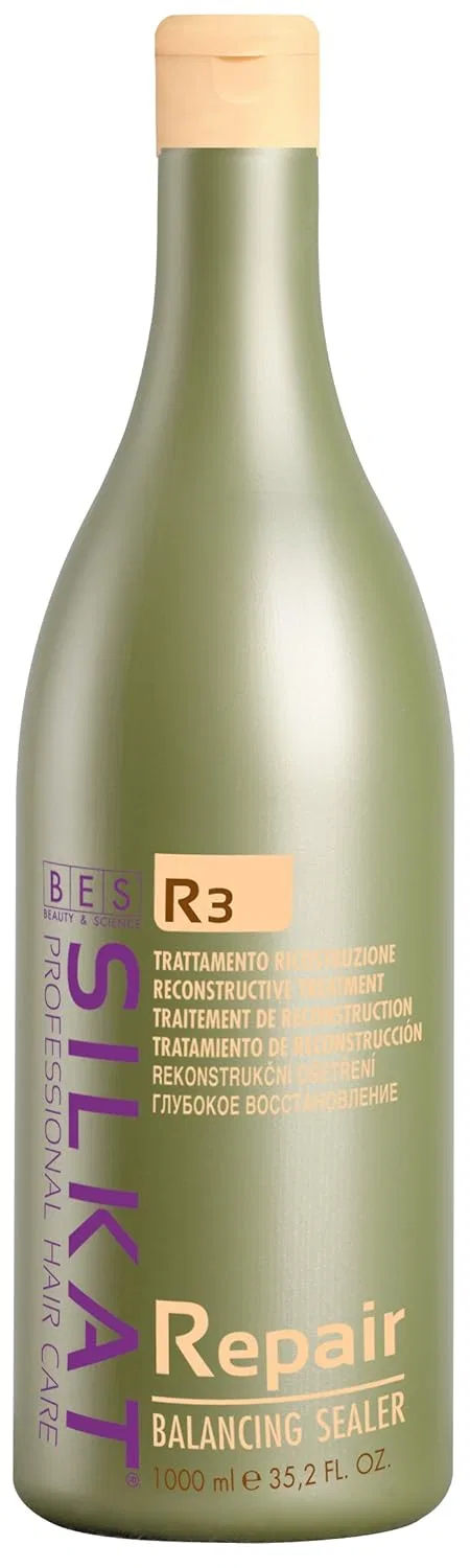 Восстанавливающая эмульсия для волос «Silkat R3 Repair Balancing Sealer» от BES Beauty & Science Bes