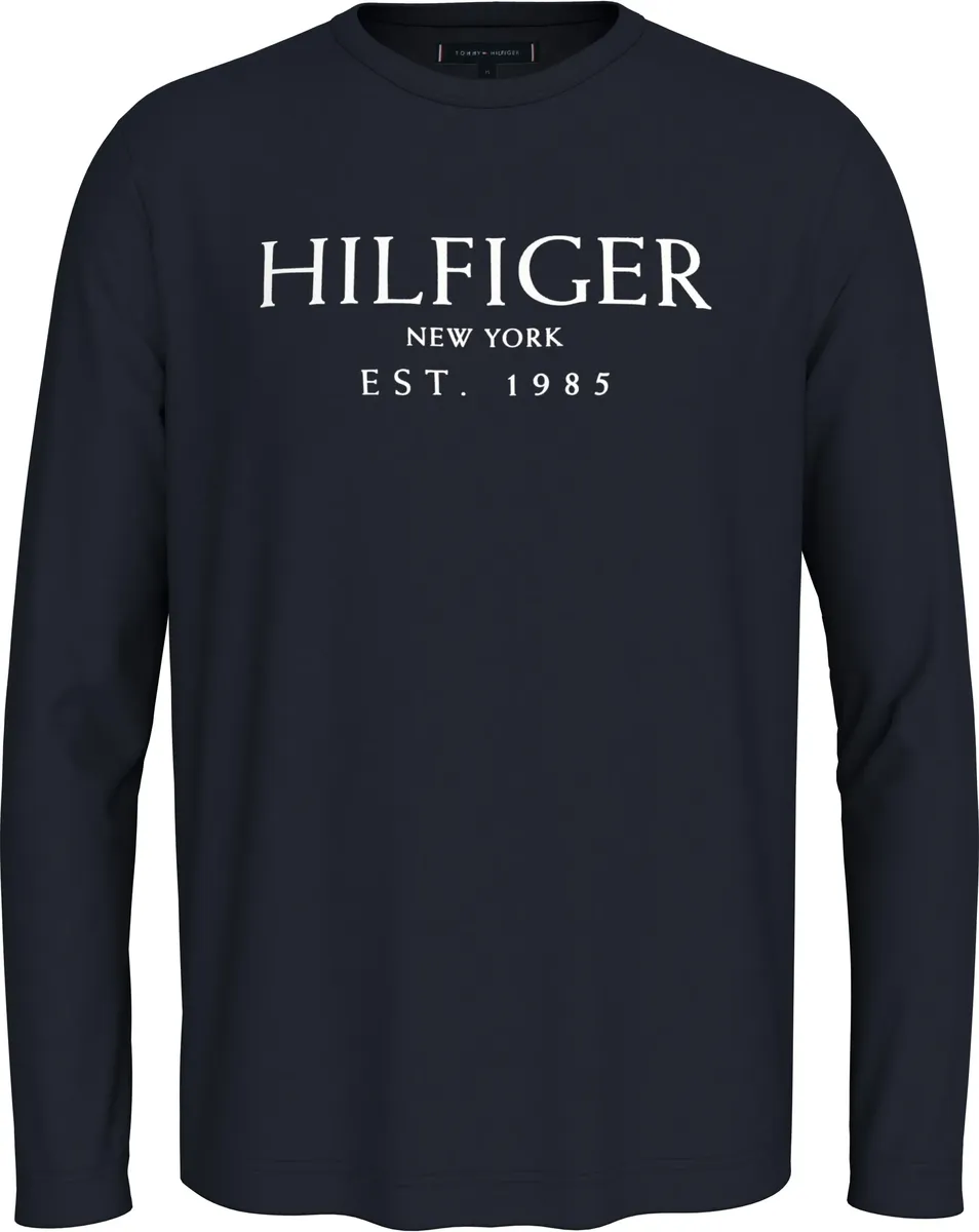 

Рубашка с длинными рукавами Tommy Hilfiger "BIG HILFIGER LS TEE", цвет морской волны