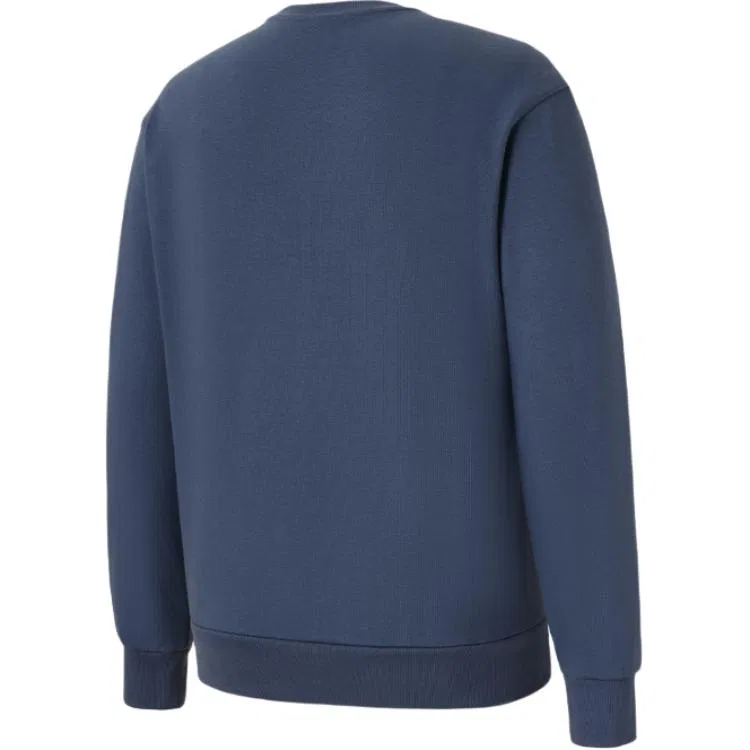 Свитшот мужской Navy Blue с круглым вырезом, средней посадки, Regular Adidas — фото 3
