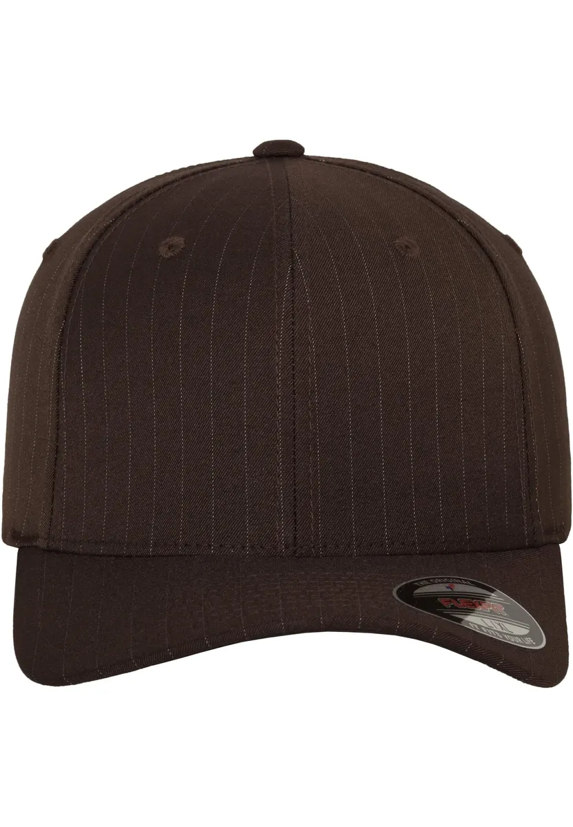 

Flexfit Flex Cap " Flexfit Unisex Flexfit Pinstripe", цвет Bro/Wht