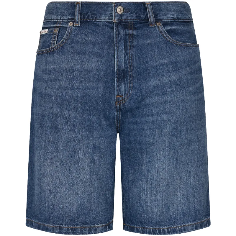 Джинсовые шорты мужские Calvin Klein, V84-Denim Dark Blue