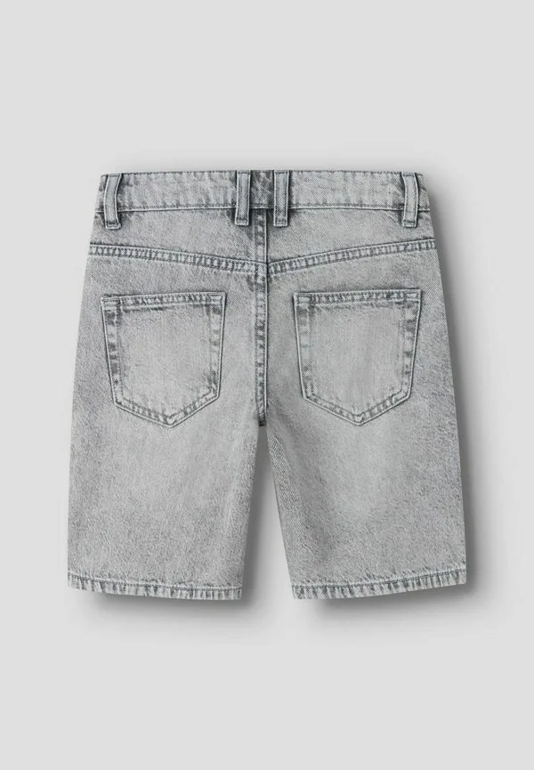 Джинсовые шорты Name It, Grey Denim — фото 4