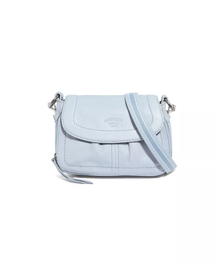 

Marino Mini Crossbody American Leather Co., синий