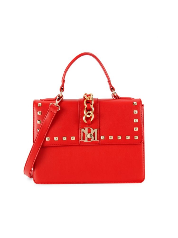 

Сумка через плечо Kelly с большой цепочкой Badgley Mischka, красный
