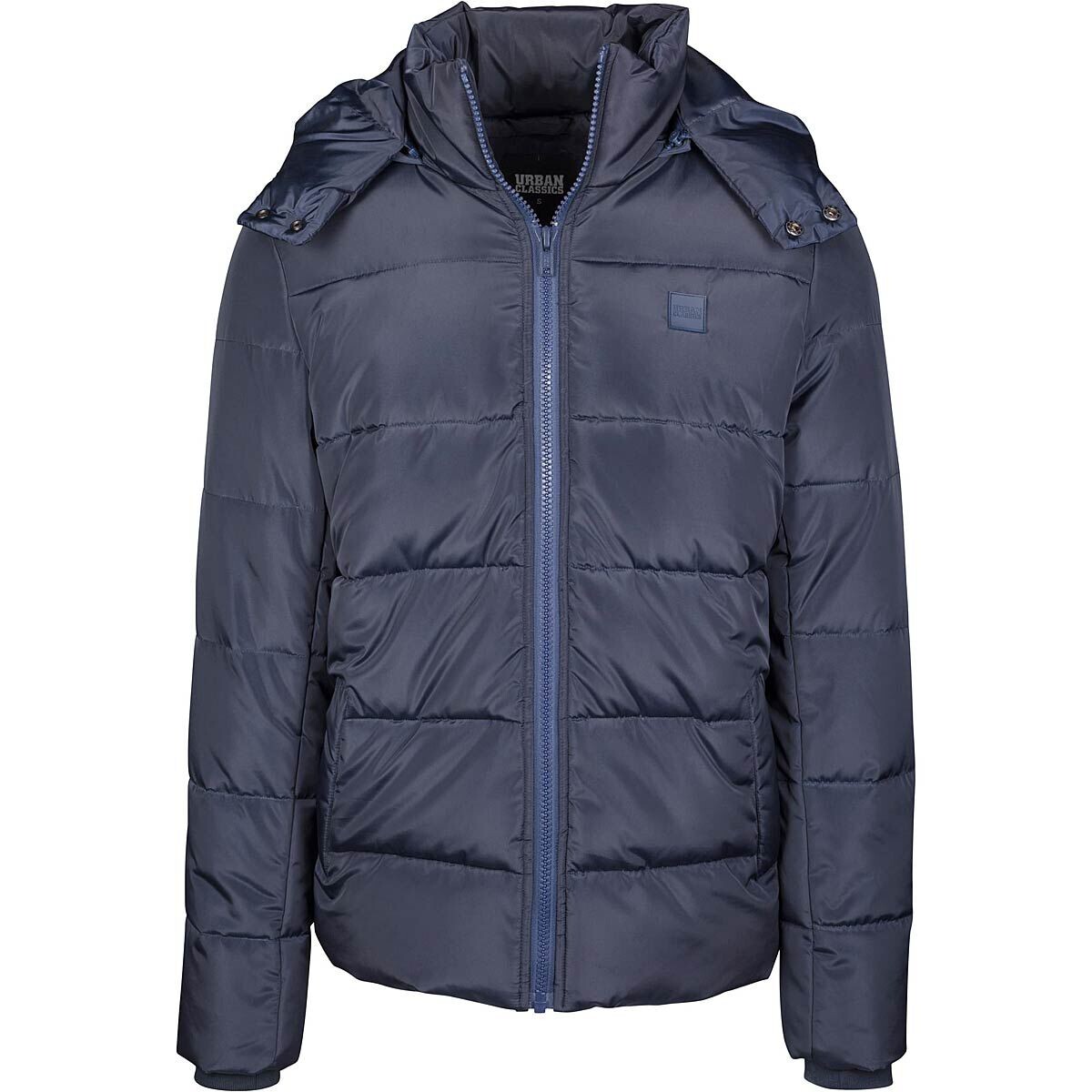 

Пуховик Hooded Puffer Jacket Urban Classics, цвет Navyblau