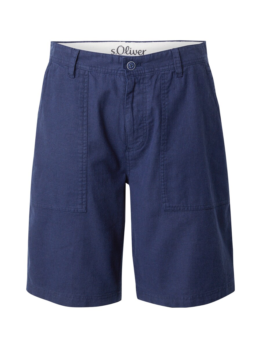 

Брюки свободного кроя s.Oliver Detroit, темно-синий