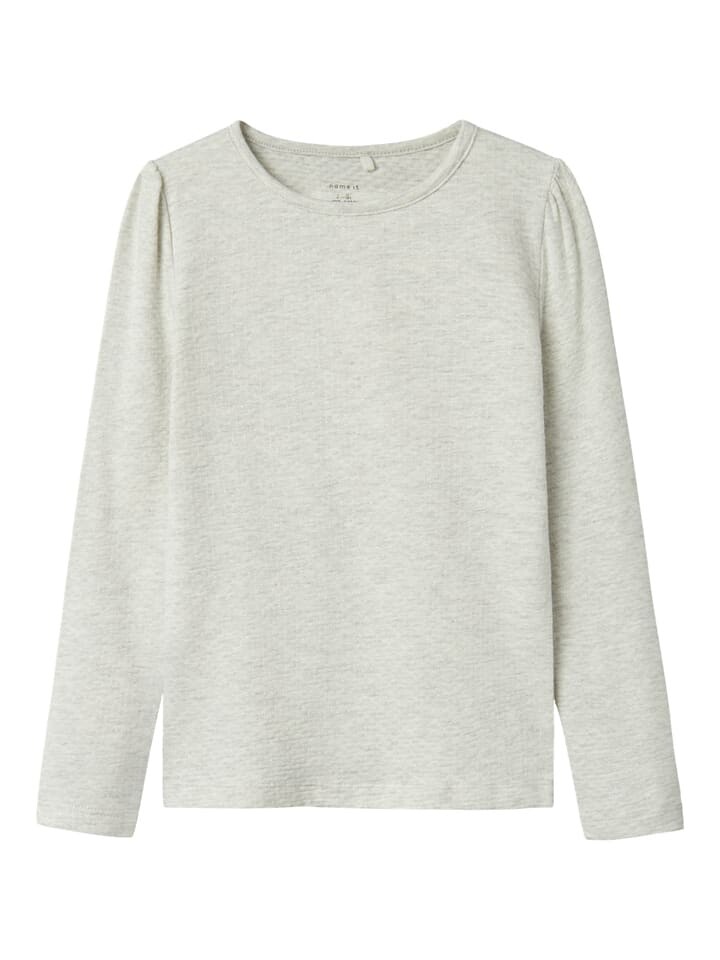 

Лонгслив name it Longsleeve, светло-серый