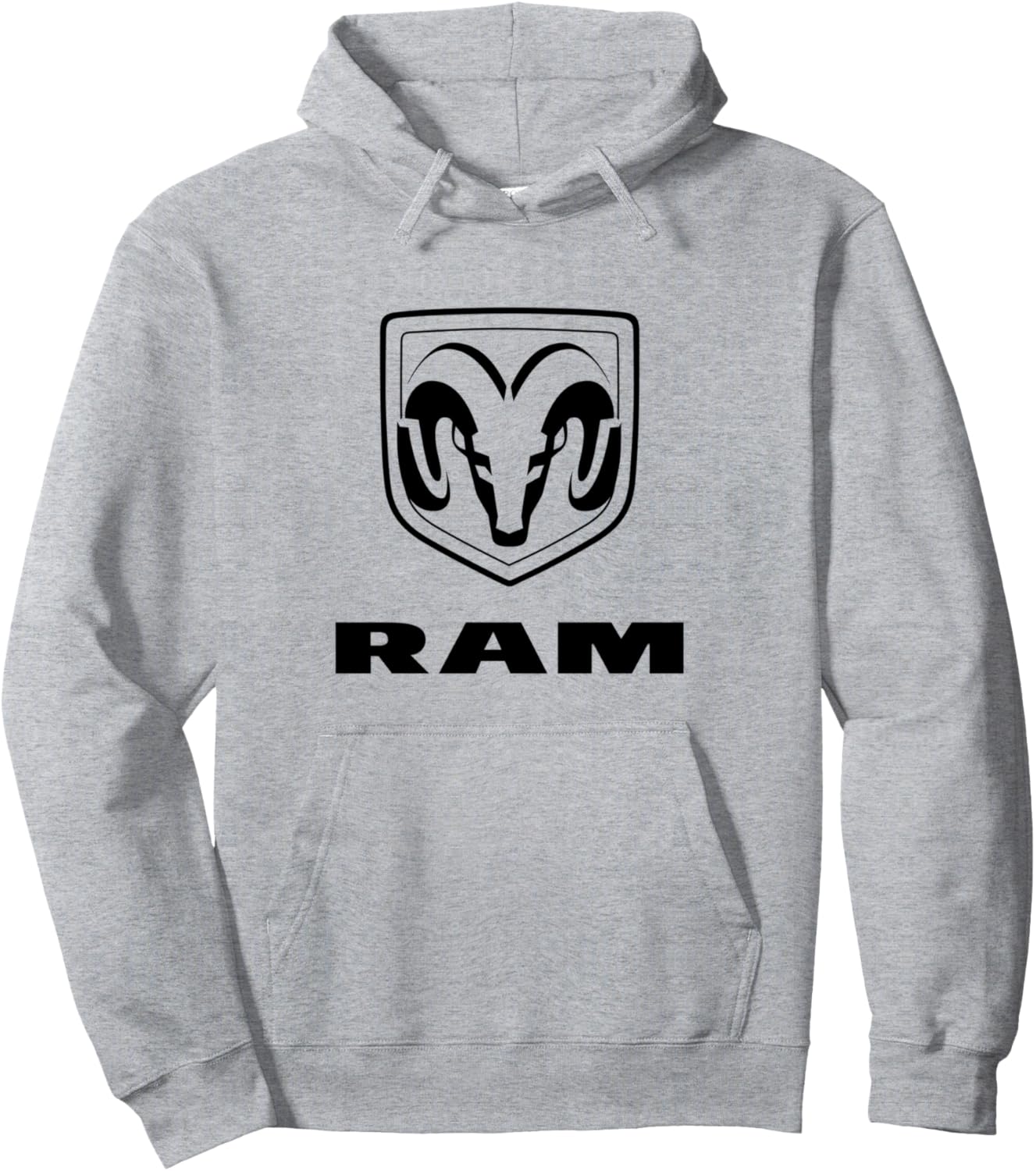 

Худи с черным логотипом Ram Trucks