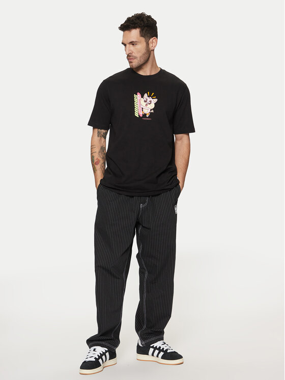 Футболка обычного кроя Kawaii JP2675 Adidas, черный — фото 2