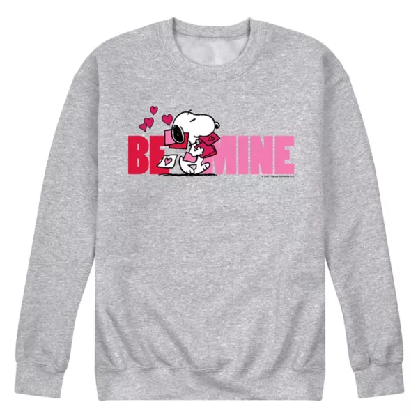 

Мужская флисовая толстовка Peanuts Be Mine Licensed Character, серый