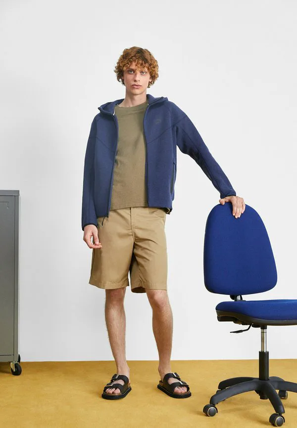 Технологичная толстовка на молнии Nike Sportswear, Blue — фото 4