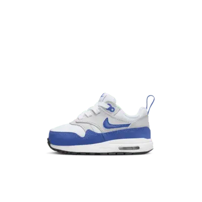 

Кроссовки Nike Air Max 1 EasyOn, цвет White/Neutral Grey/Black/Game Royal