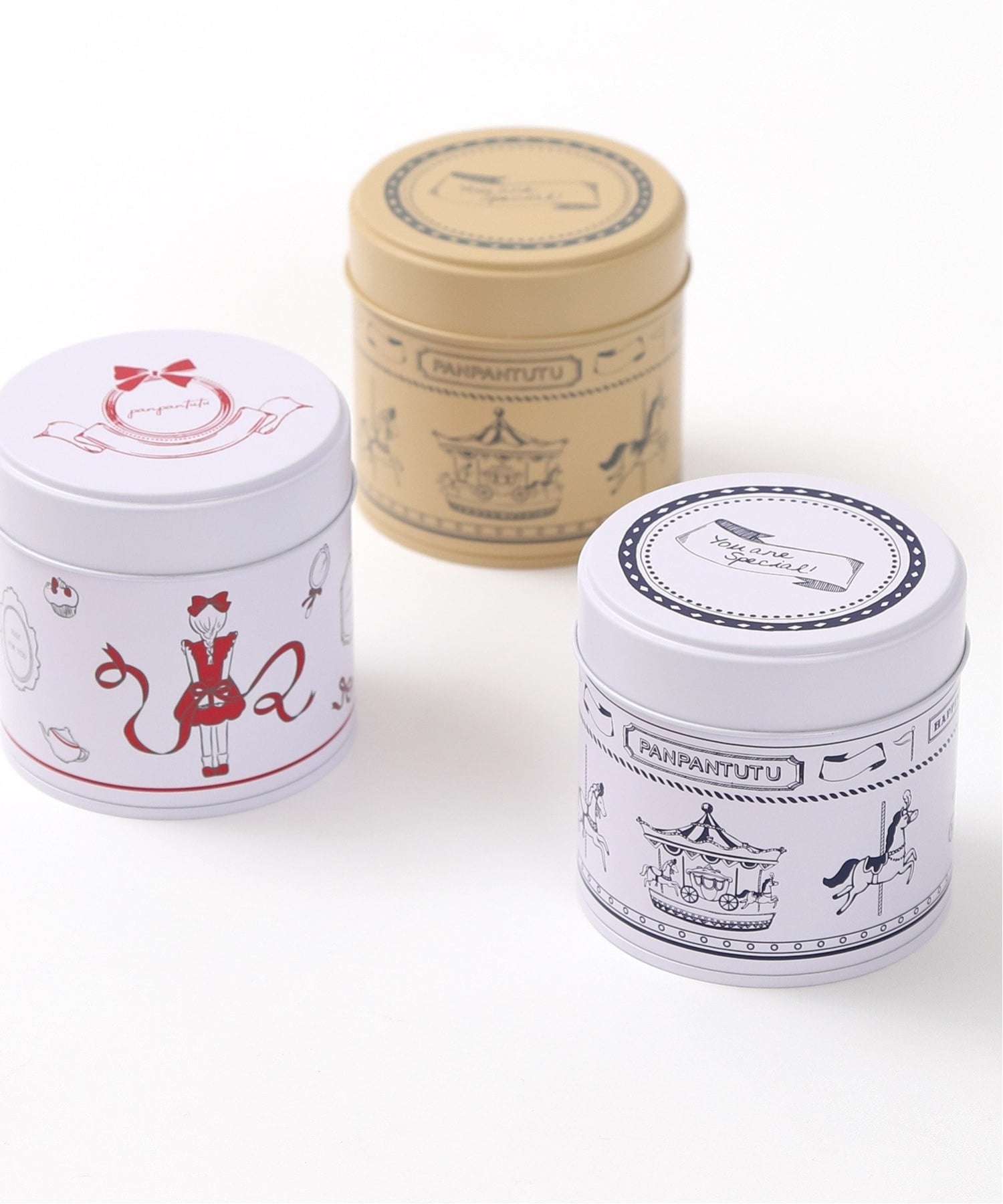 Набор из 4 предметов для детского душа "Petit Jewel Can" Panpantutu, French Navy — фото 3