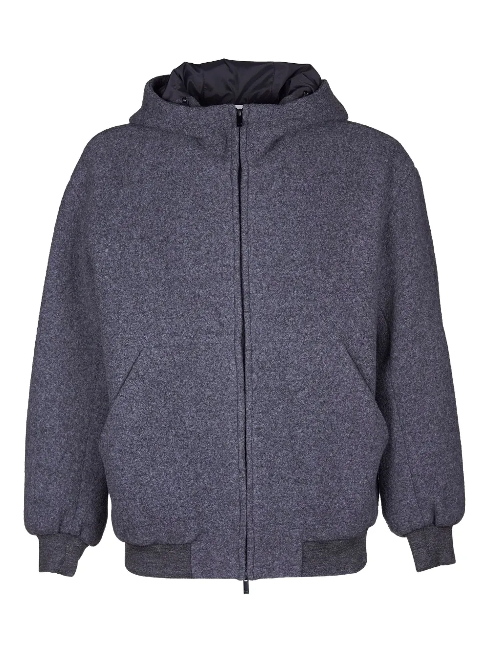 

Куртка-ветровка Japigia с капюшоном и молнией Hevo, серый