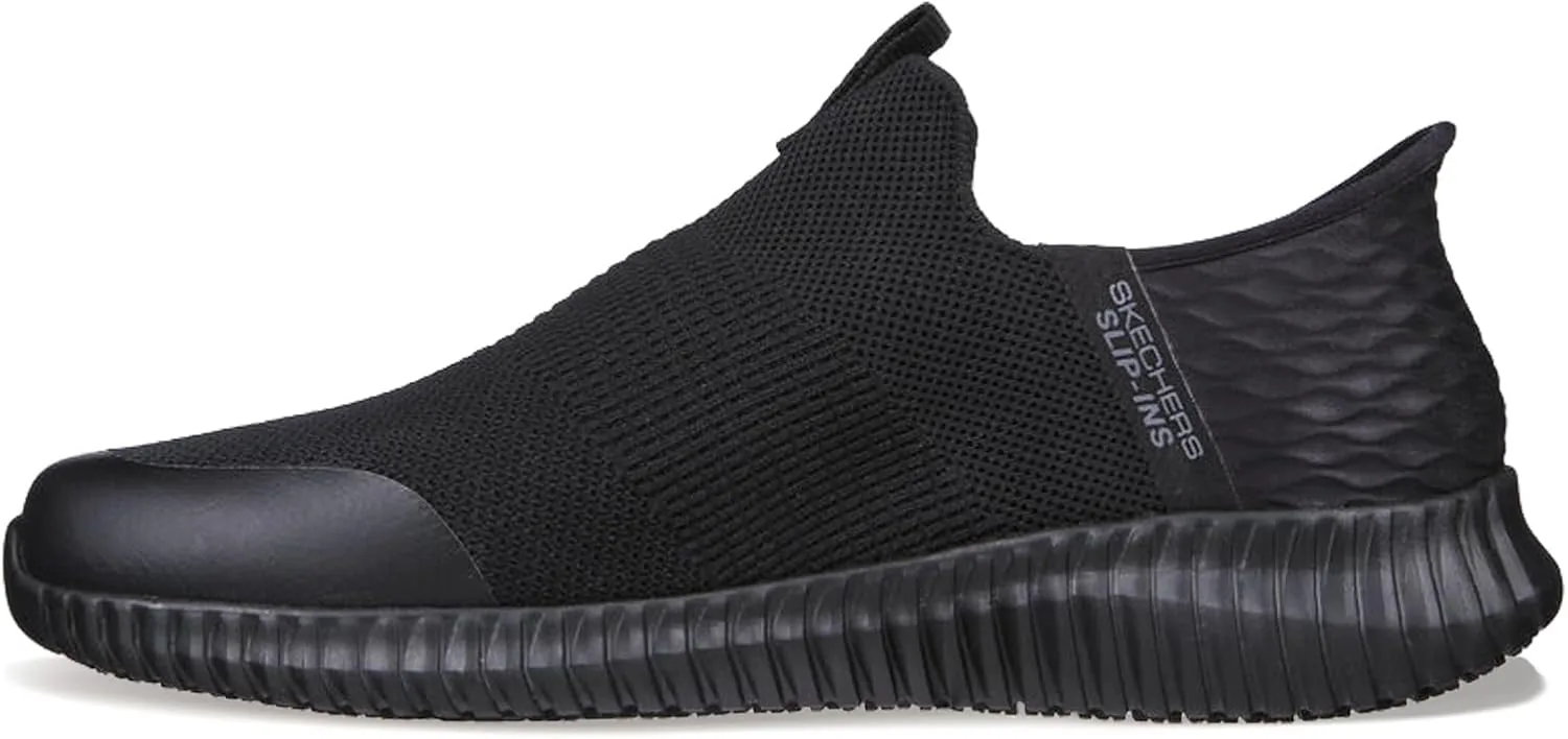 Мужские слипоны Skechers Hands Free Cessnock Rylind SrSneaker, черный — фото 4