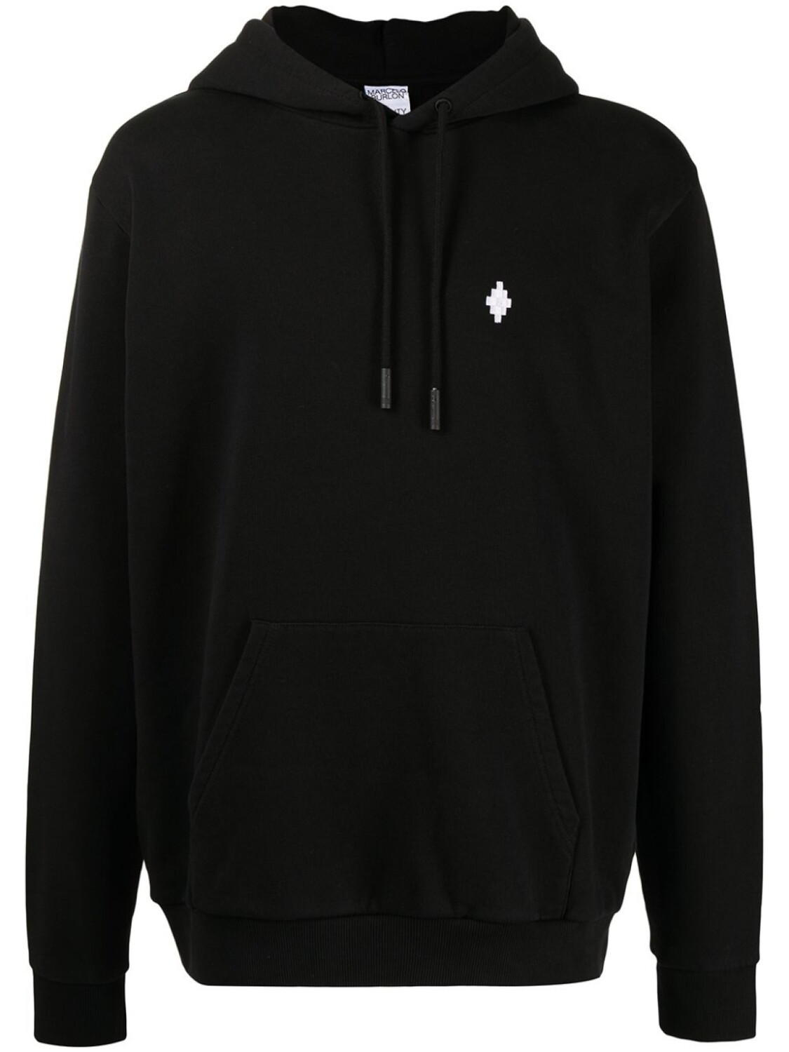 

Marcelo Burlon County of Milan худи с кулиской и логотипом, черный