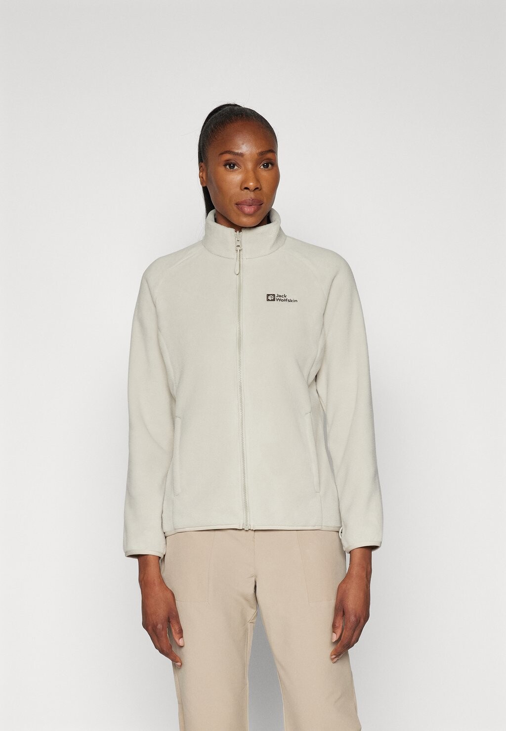 

Флисовая куртка MOONRISE FULL ZIP W Jack Wolfskin, бежевый