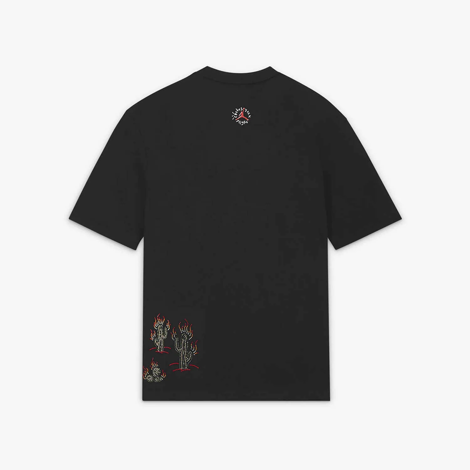 Футболка с принтом Travis Scott Flight Jordan, черный — фото 3