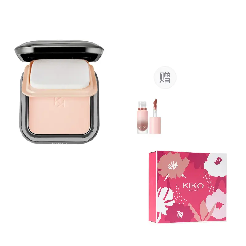 

Пудра для сухой и жирной кожи с матирующим эффектом, маскирующая и защищающая от солнца KIKO, cr15 ivory white