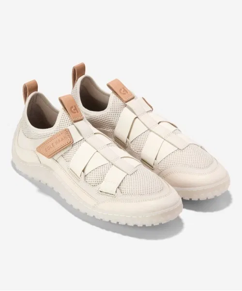 Мужские слипоны COLE HAAN Zerogrand Tidetreck белые — фото 3