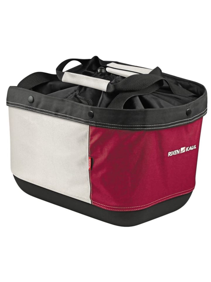 

KLICKfix Сумка-шоппер Alingo GT для багажника Rack, красно-кремового цвета