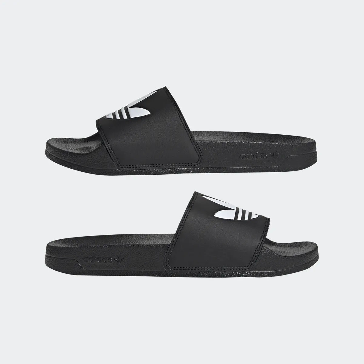 Сандалии для купания Adidas Originals "LITE ADILETTE", цвет Core Black / Cloud White / Core Black — фото 2
