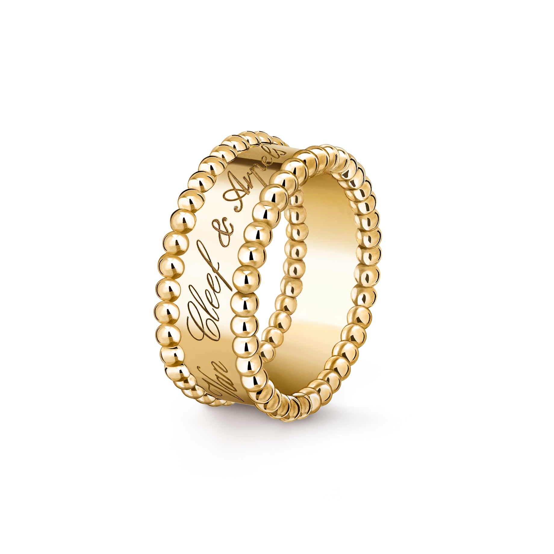 

Кольцо Van Cleef & Arpels Perlée signature, 18-ct желтое золото