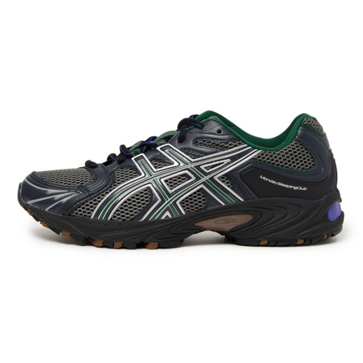 ASICS Gel Kahana TR Nexus MondaySleeping Club Collaboration Low top Casual Shoes Unisex черный серый зеленый