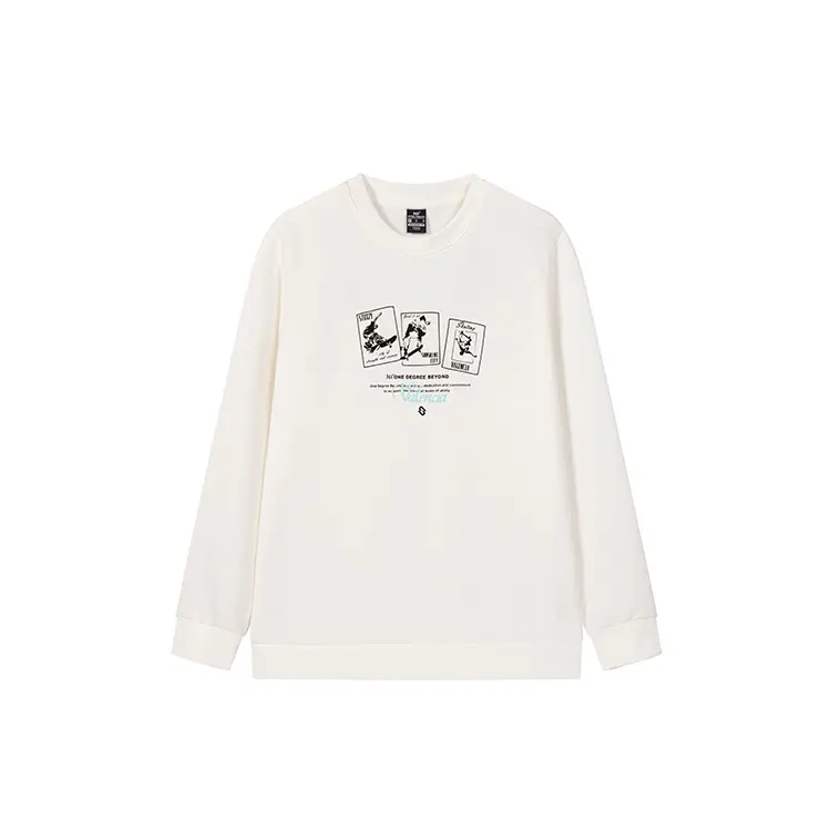 

361° Свитшот мужской Feather White с круглым вырезом Moderate Regular