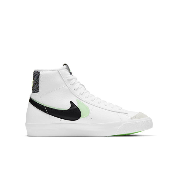 Кроссовки blazer mid '77 se 'double swoosh - white vapor green' Nike, белый — фото 2