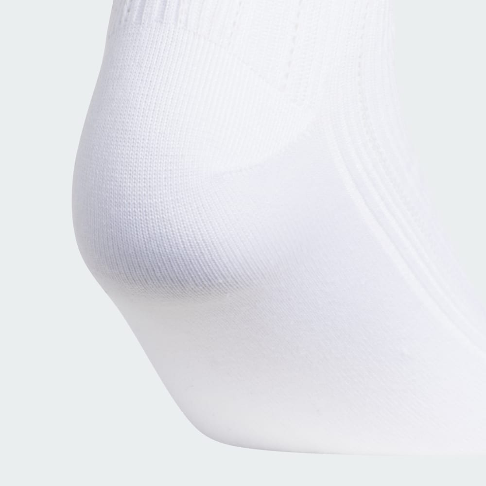 Носки Adidas Unisex Originals Ruffle 3-Pack Quarter, белый/черный — фото 4