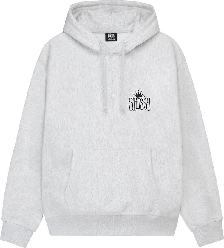 

Худи Stussy Crown International 'Ash Heather', серый