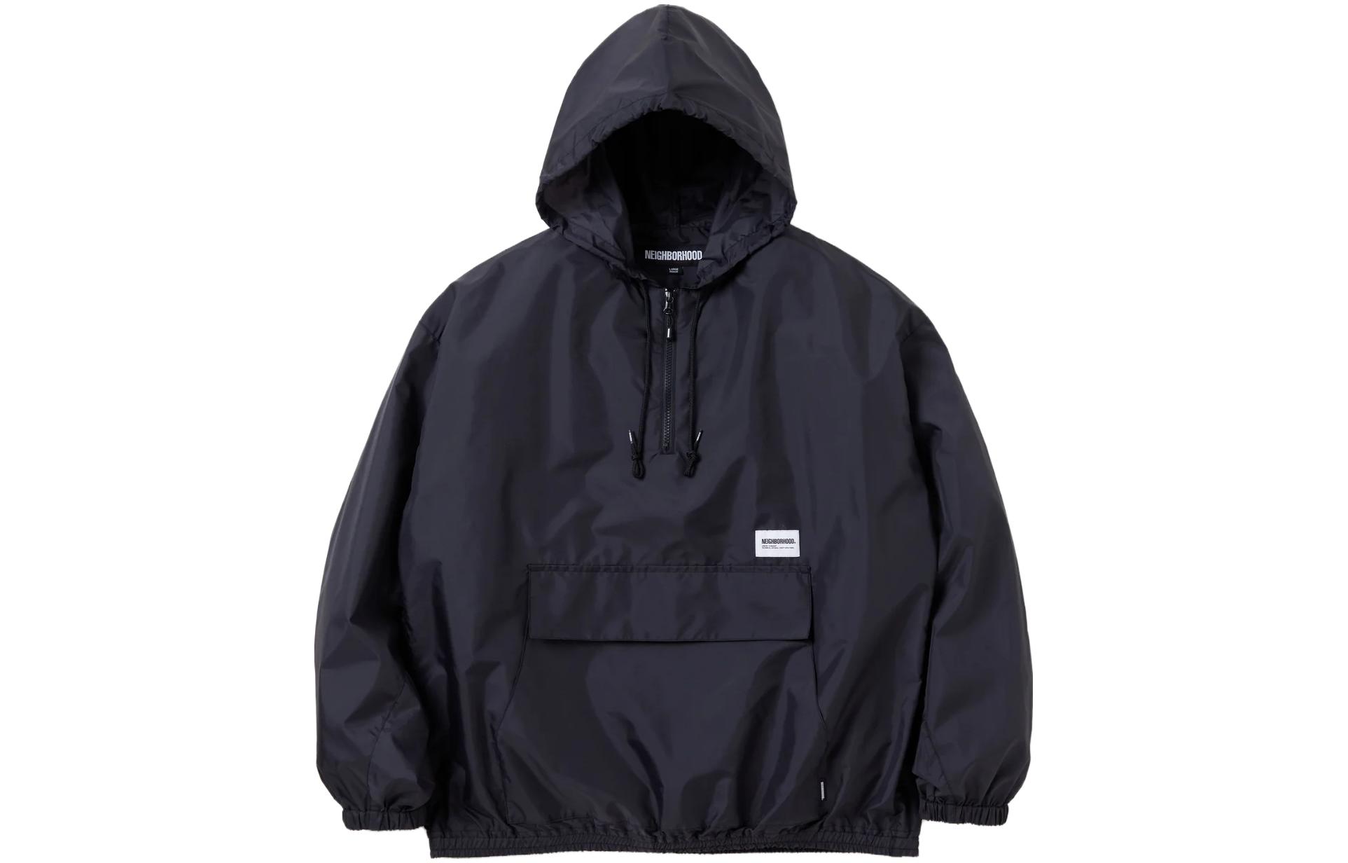 

Полузастегивающаяся худи-куртка NEIGHBORHOOD, черный