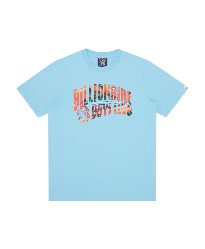 

Футболка с логотипом тропической островной арки Billionaire, синий