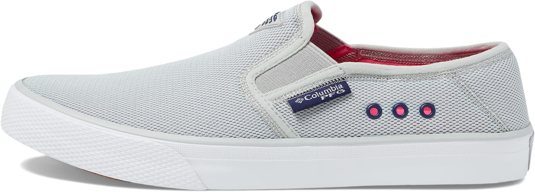 Кроссовки Columbia Slackwater Breeze Slip PFG, цвет Cool Grey/White — фото 4