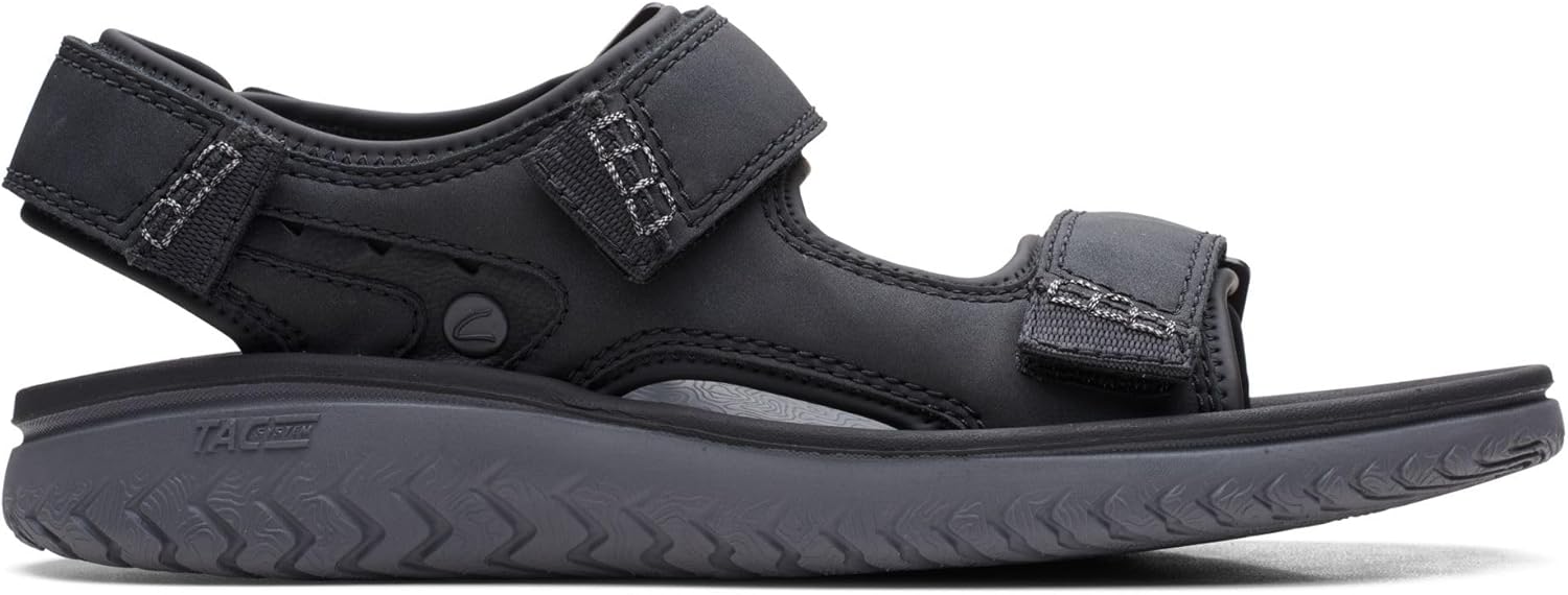 

Мужские сандалии Clarks Wesley BayFlat, черный