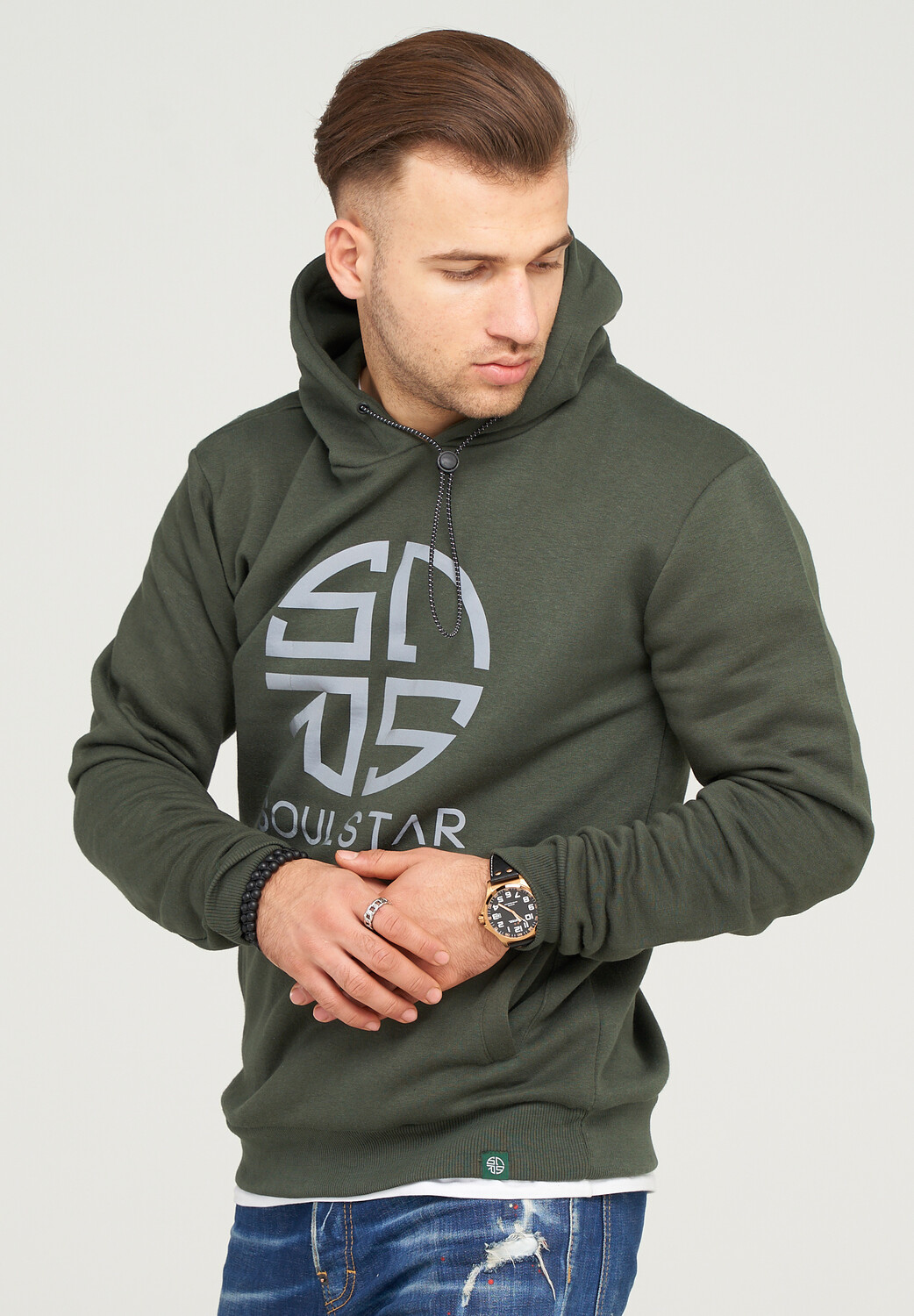 

Толстовка SOULSTAR Hoodie CARDIFF, зеленый